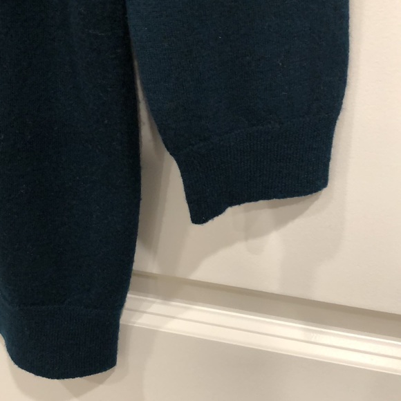 J.Crew Merino Wool Dark Green Sweater - Picture 5 of 7